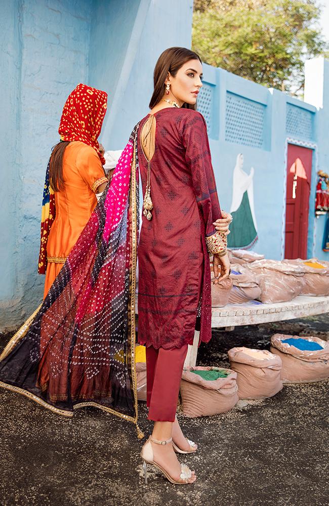 BCCD-03 | ALZOHAIB | Bandhani Lawn Collection 2020