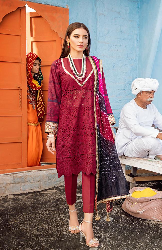 BCCD-03 | ALZOHAIB | Bandhani Lawn Collection 2020