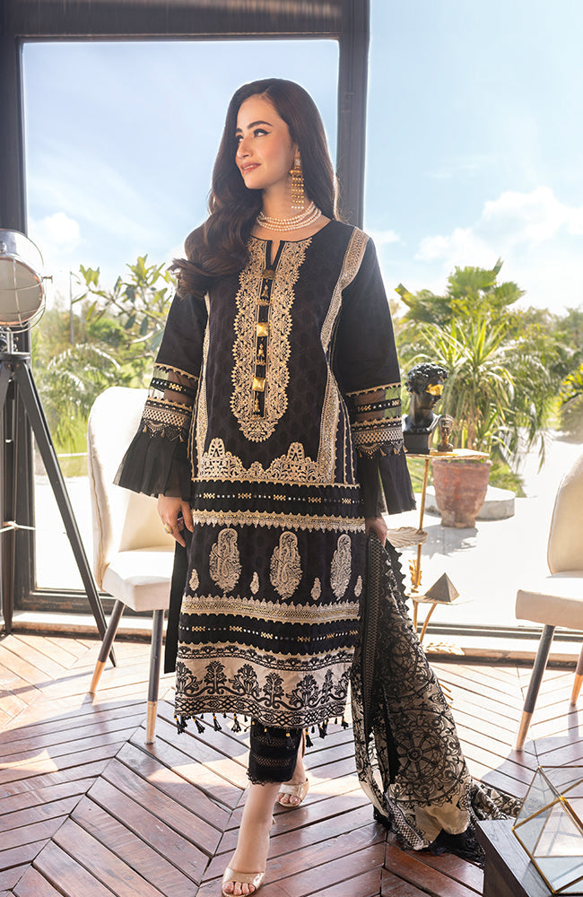 MEL - 22 - 03 | Alzohaib | Mahiymaan Luxury Lawn 2022