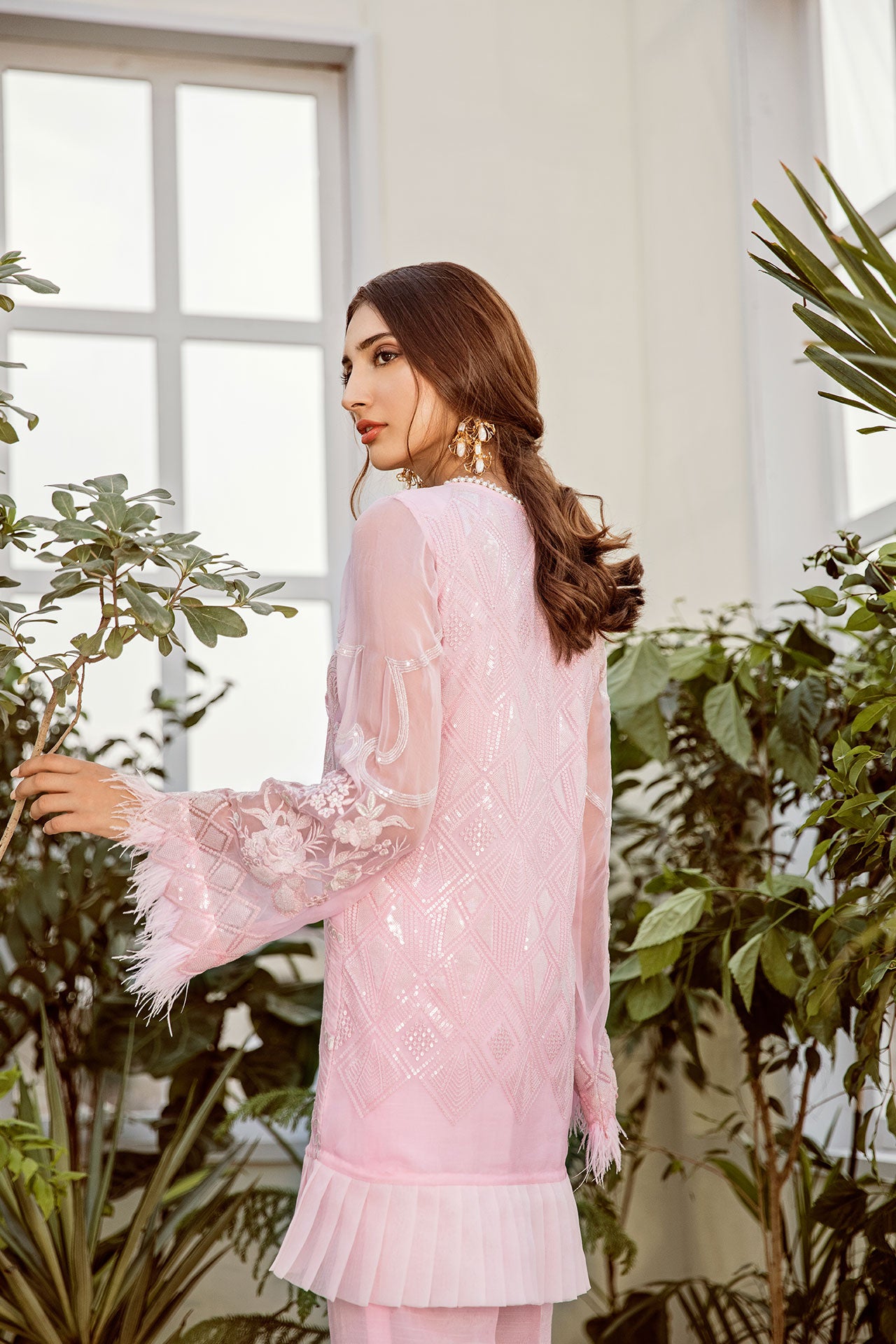 CLAMARE BLUSH (Coir - Luxury Chiffon Collection Volume - V)