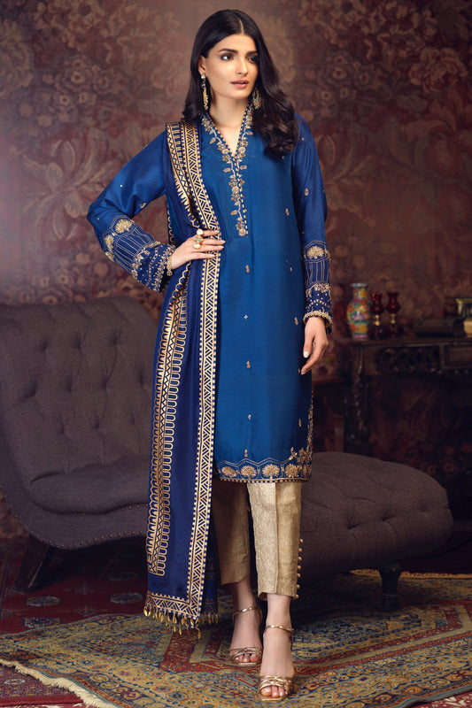 Eshal | Zaaviay | Arzish | Raw Silk Collection | Ready to Wear