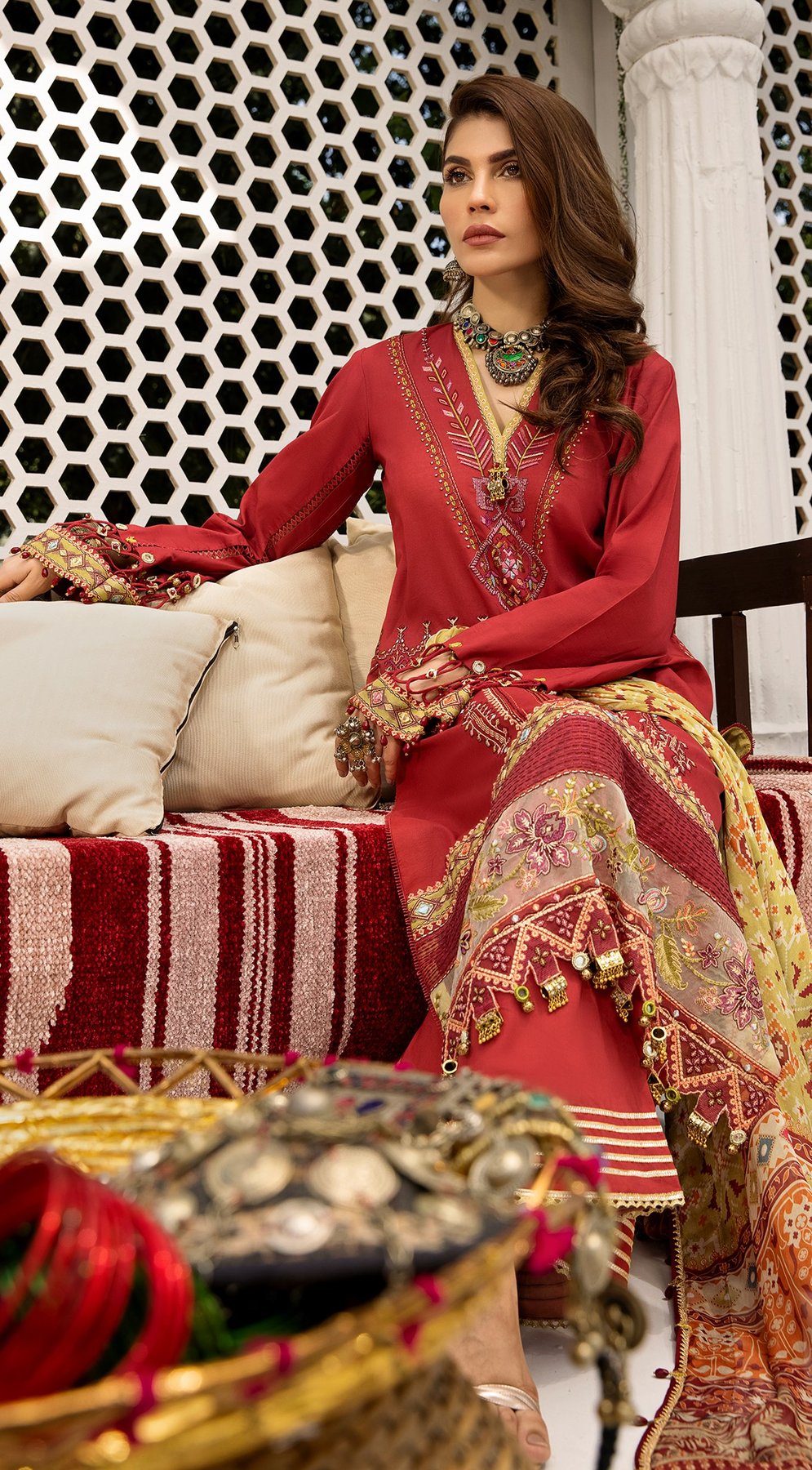 Sanya | ANAYA by Kiran Chaudhry | Eid Edit'21 | Luxury Festive Lawn