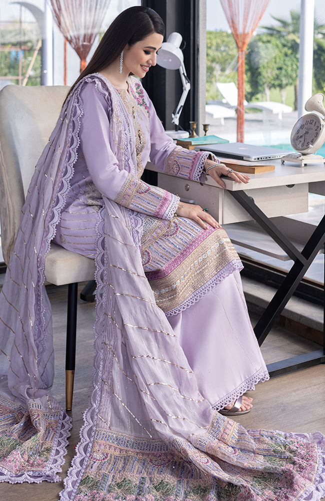MEL - 22 - 04A | Alzohaib | Mahiymaan Luxury Lawn 2022