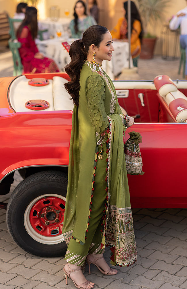 MEL - 22 - 04B | Alzohaib | Mahiymaan Luxury Lawn 2022