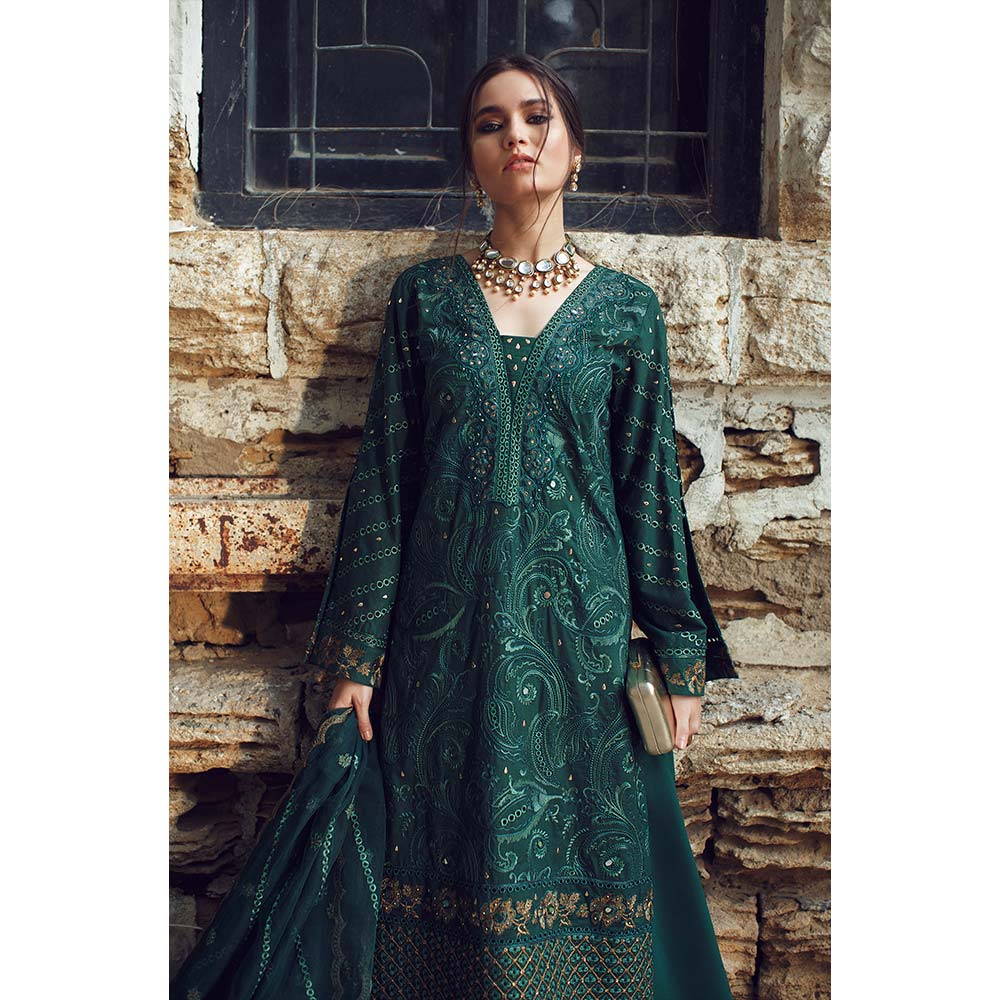 Emerald | Rouche Chikankari Collection| 2020