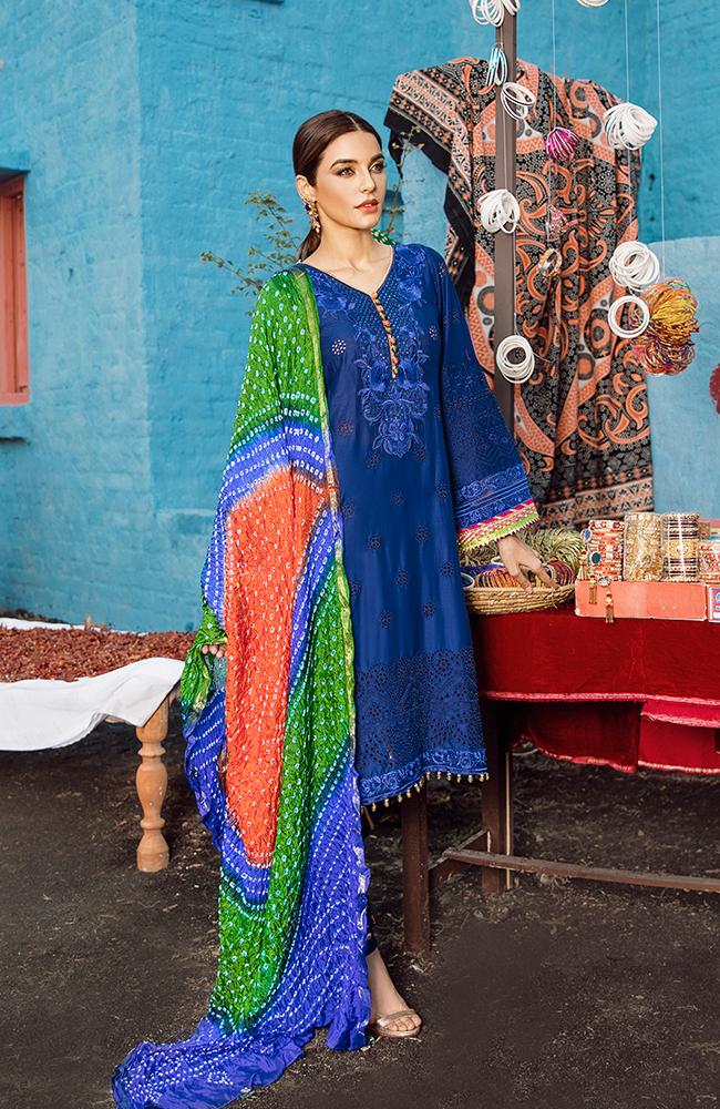 BCCD-06 | ALZOHAIB | Bandhani Lawn Collection 2020