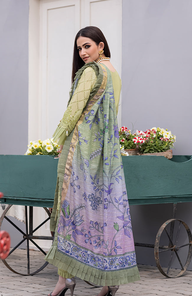 MEL - 22 - 06A | Alzohaib | Mahiymaan Luxury Lawn 2022