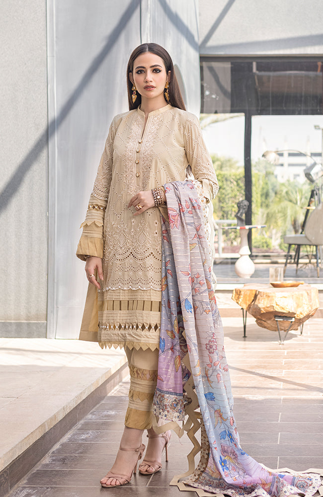 MEL - 22 - 06B | Alzohaib | Mahiymaan Luxury Lawn 2022