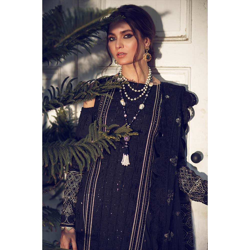 Noir | Rouche Chikankari Collection| 2020