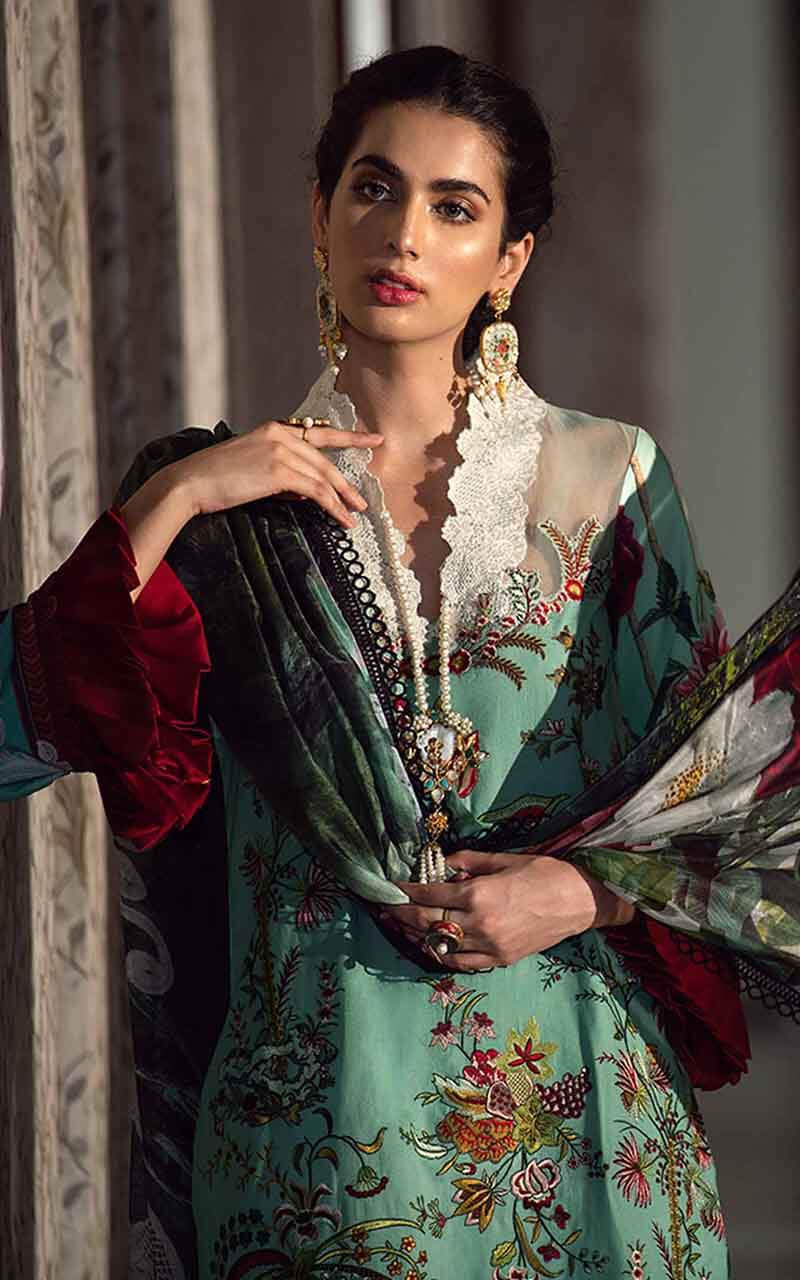 15-L Ladies Day | Asifa & Nabeel | La'amour Luxury Lawn SS'21