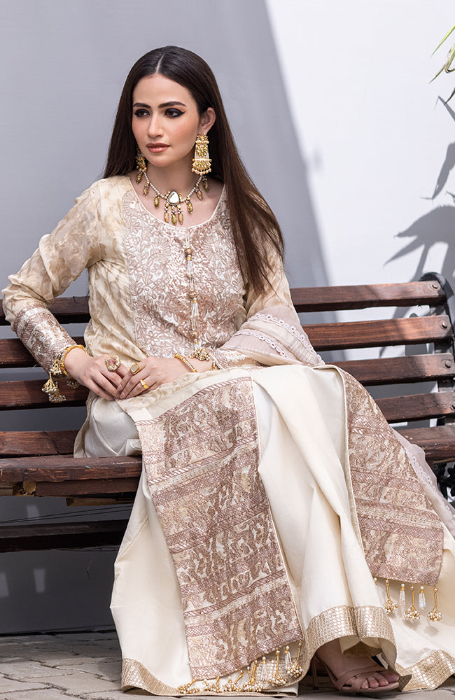 MEL - 22 - 07B | Alzohaib | Mahiymaan Luxury Lawn 2022