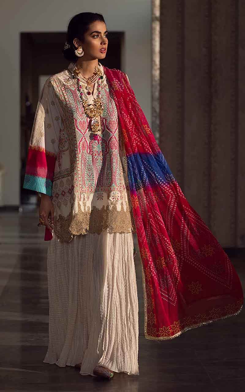 6-C Summer Grace | Asifa & Nabeel | La'amour Luxury Lawn SS'21