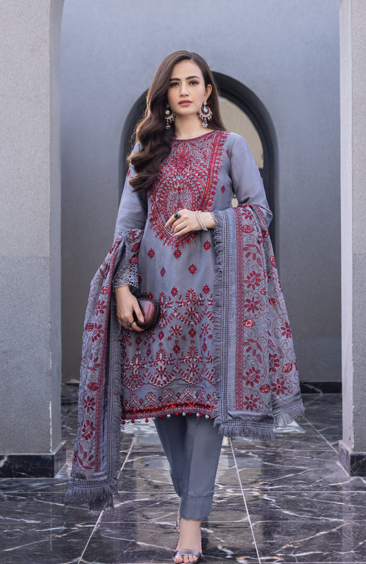 MEL - 22 - 08 | Alzohaib | Mahiymaan Luxury Lawn 2022
