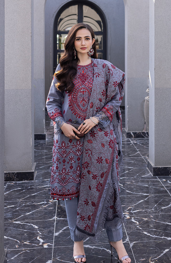 MEL - 22 - 08 | Alzohaib | Mahiymaan Luxury Lawn 2022