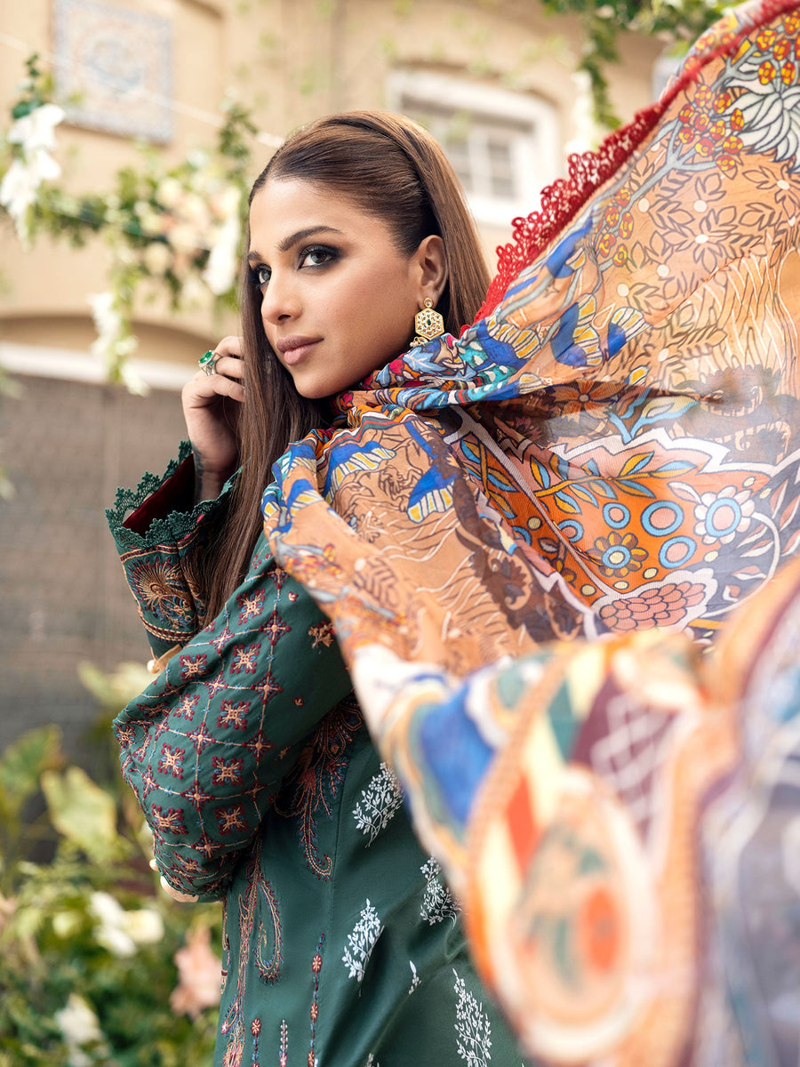 Emerald | Maryam Hussain | Luxury Lawn 2023