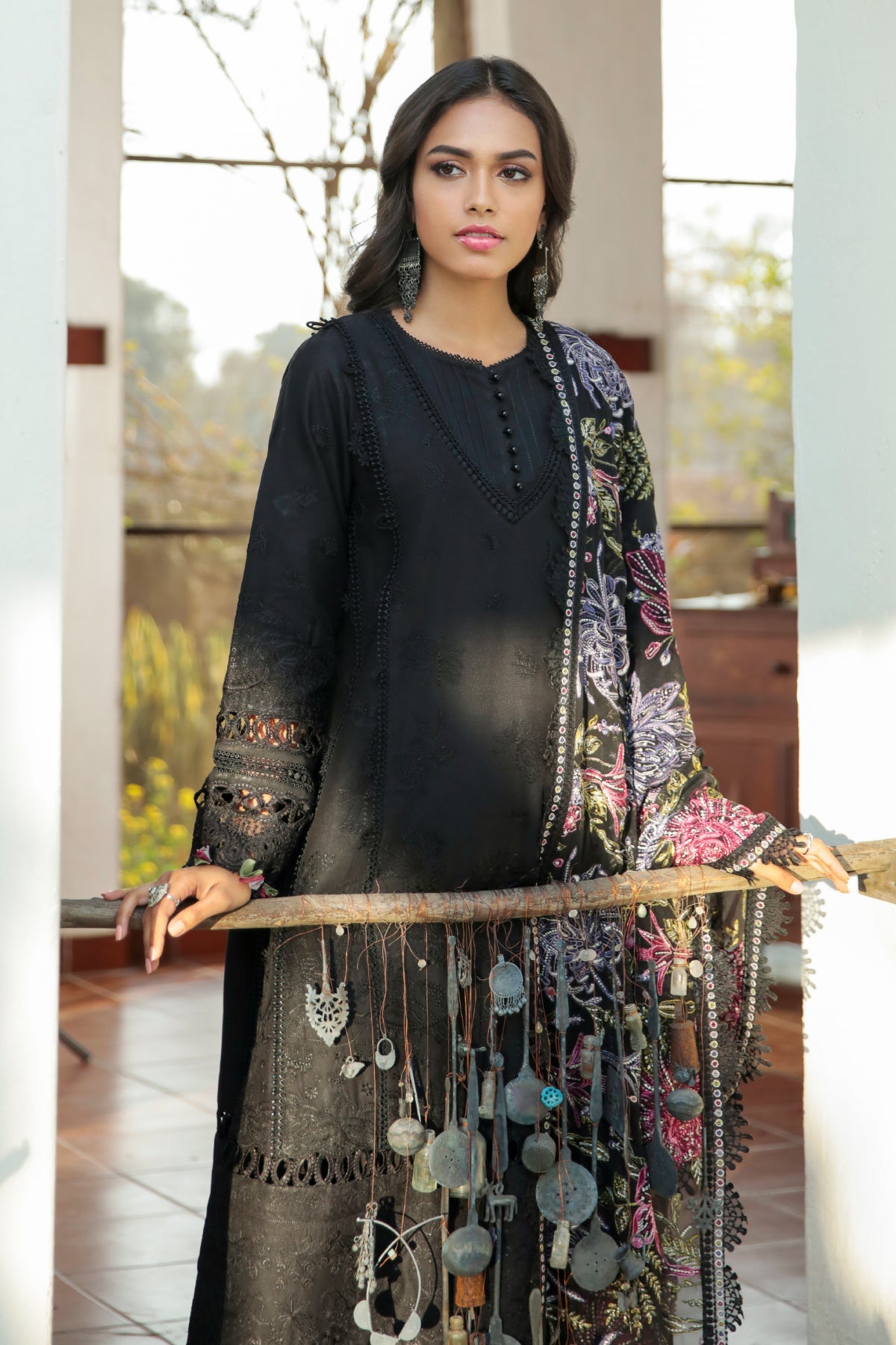 SV08-D03 | Baroque | Embroidered Swiss Viole Lawn 2022