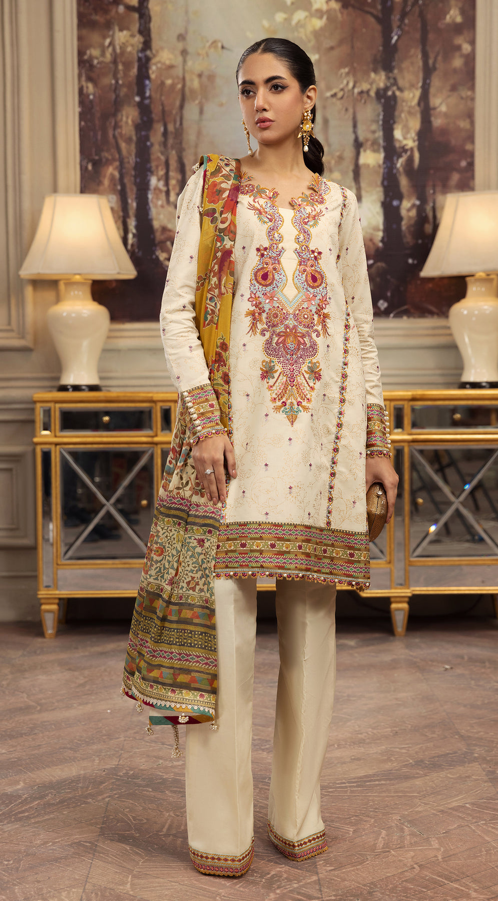 AL23-18 | Anaya | Luxury Festive Lawn 2023