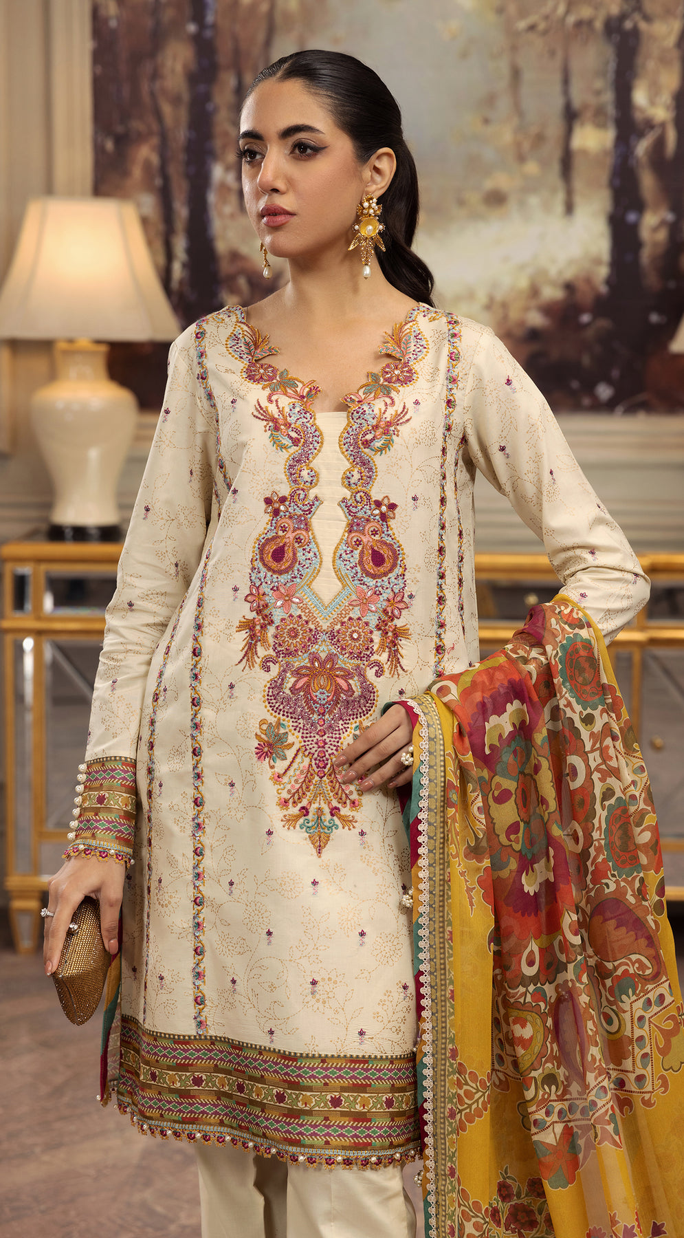 AL23-18 | Anaya | Luxury Festive Lawn 2023