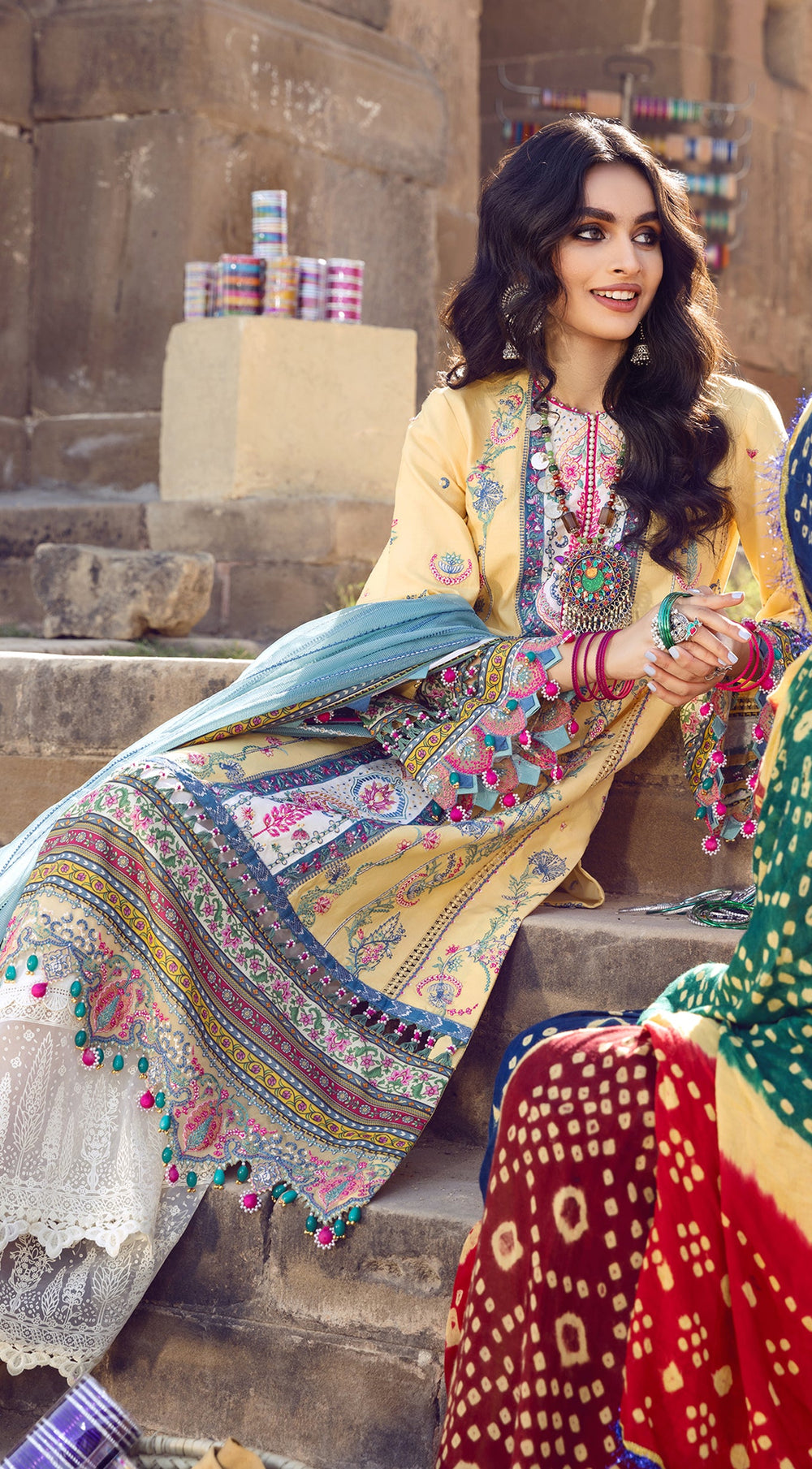 VEL22 - 07 - Zarminay | Anaya Viva | Virsa Lawn Collection 2022