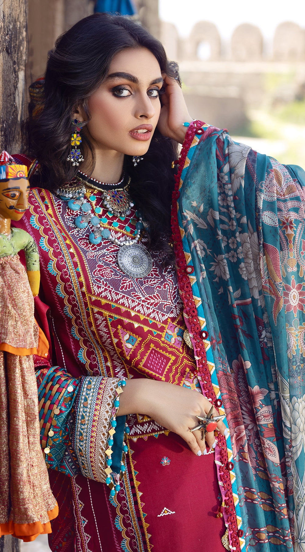 VEL22 - 02 - Sabena | Anaya Viva | Virsa Lawn Collection 2022