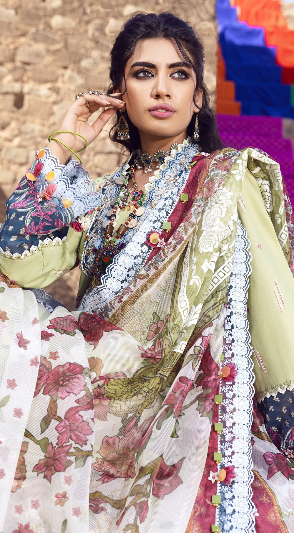 VEL22 - 05 - Zaira | Anaya Viva | Virsa Lawn Collection 2022