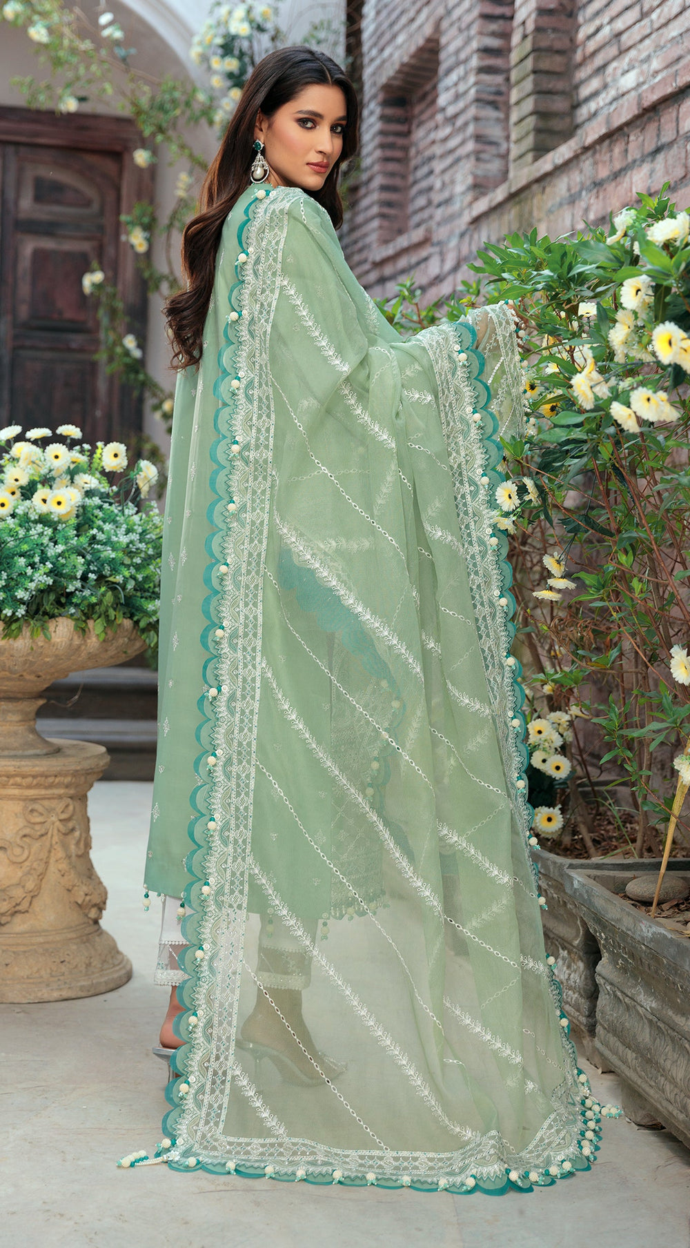 ACL-22-08 SAHEEFA | Anaya | Chikankari Lawn Collection 2022