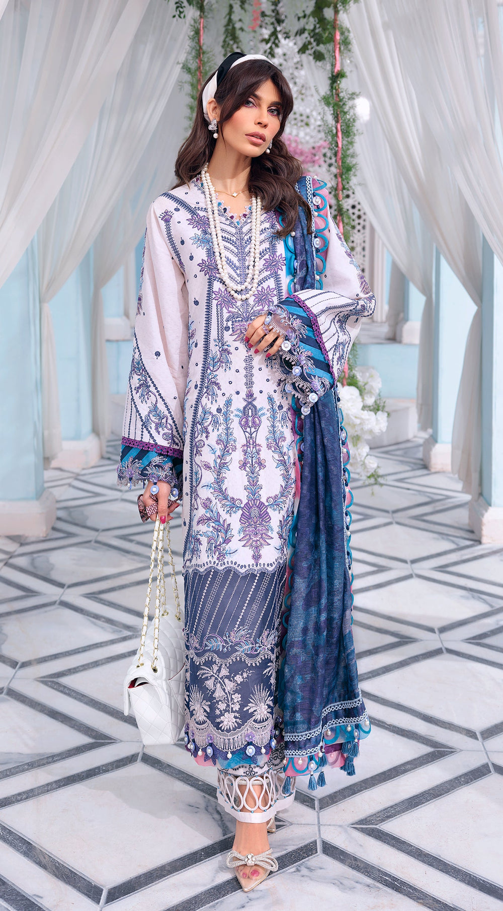 Zayna - AL22 - 11 | Anaya | Afsana Festive Luxury Lawn 2022