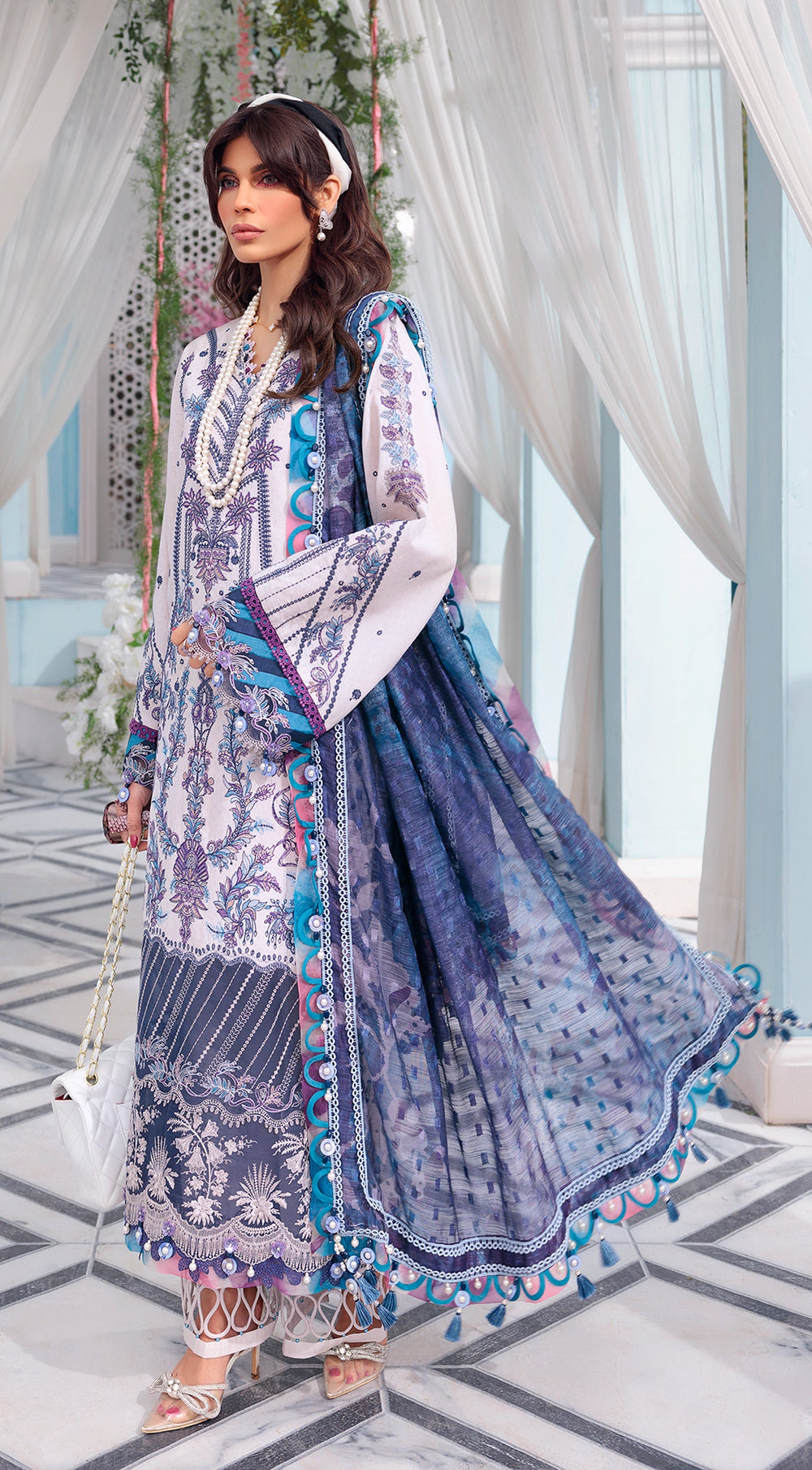 Zayna - AL22 - 11 | Anaya | Afsana Festive Luxury Lawn 2022