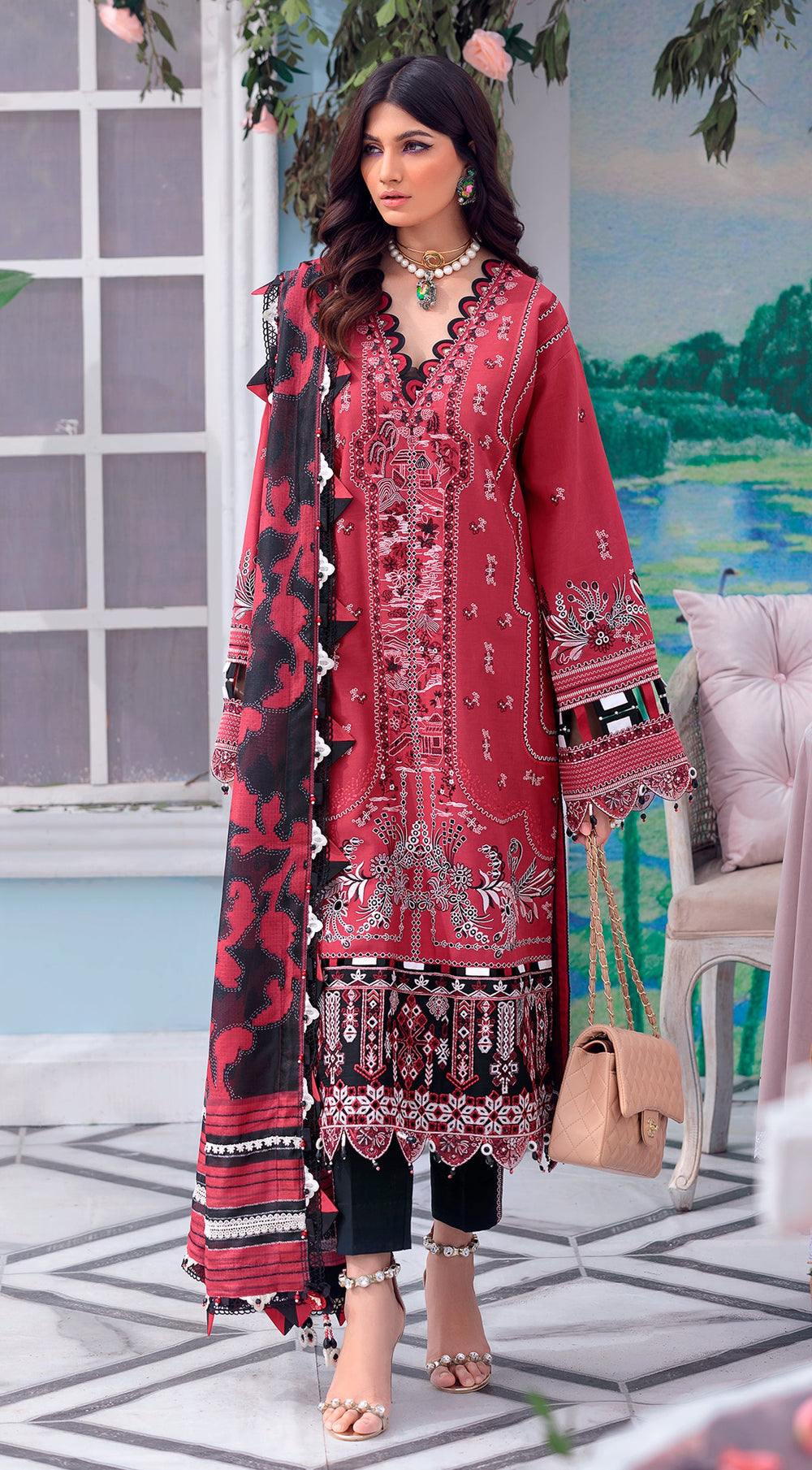 Mahirah - AL22 - 15 | Anaya | Afsana Festive Luxury Lawn 2022
