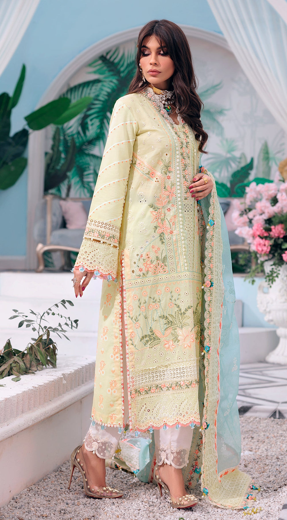 Dua - AL22 - 07 | Anaya | Afsana Festive Luxury Lawn 2022