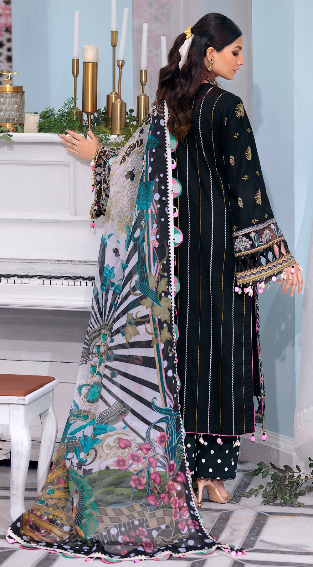 Haniya - AL22 - 17 | Anaya | Afsana Festive Luxury Lawn 2022