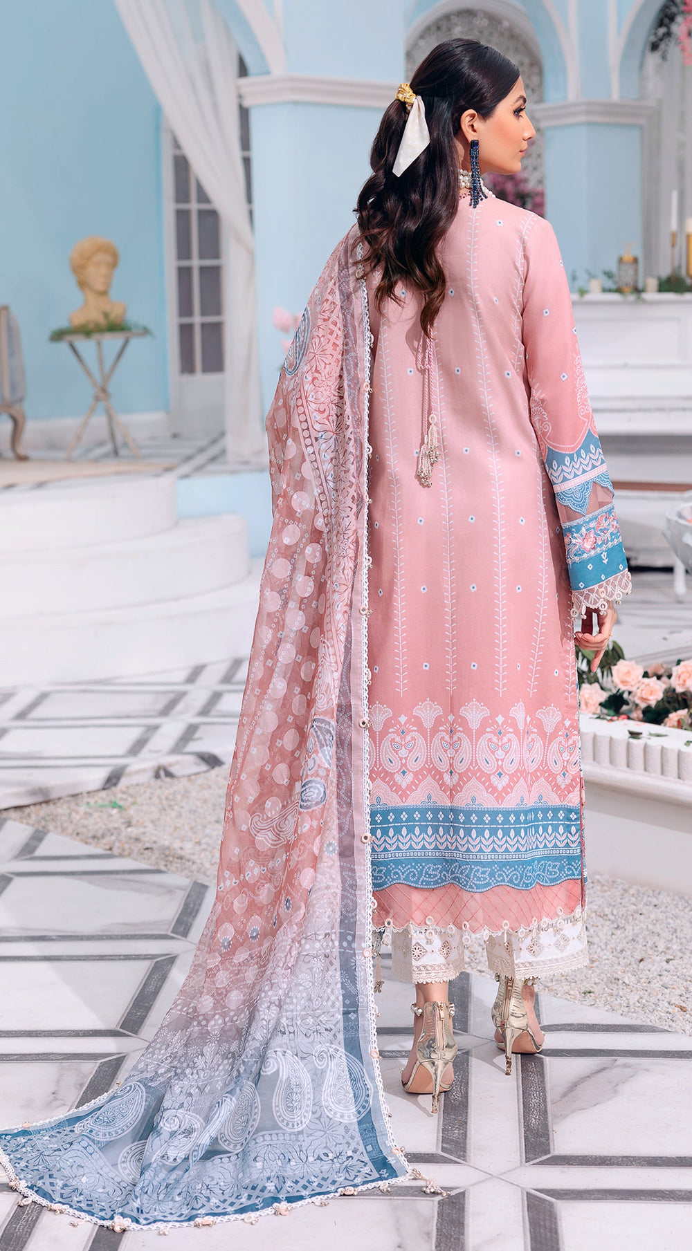 Sanya - AL22 - 01 | Anaya | Afsana Festive Luxury Lawn 2022