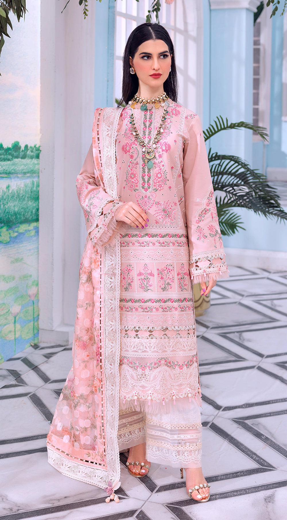 Abeera - AL22 - 10 | Anaya | Afsana Festive Luxury Lawn 2022
