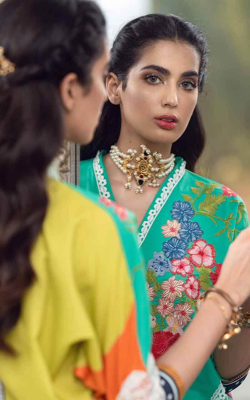 3-P Sweet Success | Asifa & Nabeel | La'amour Luxury Lawn SS'21