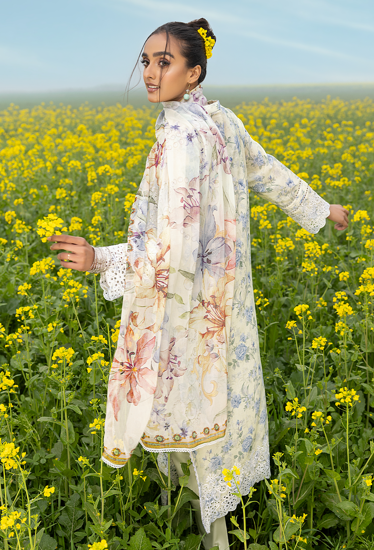 Daisy | Adan's Libas | Sarsoon | Spring Summer Unstitched Lawn 2023