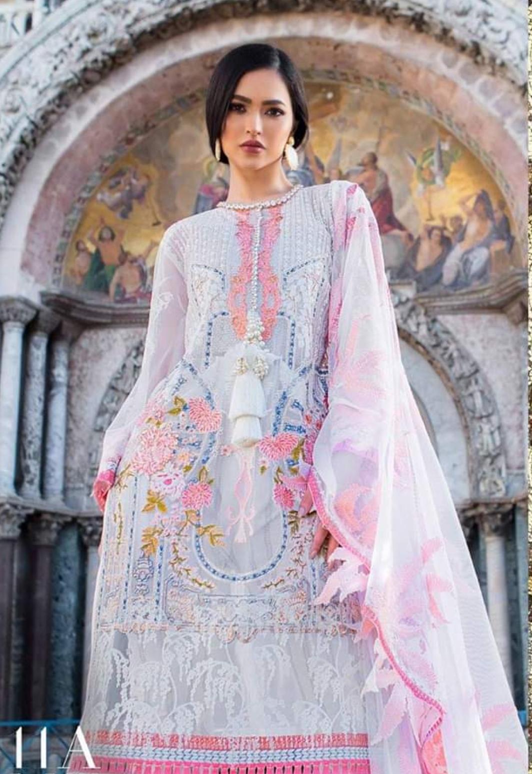 Cupola 11-A (3Pc) Sana Safinaz Luxury Lawn