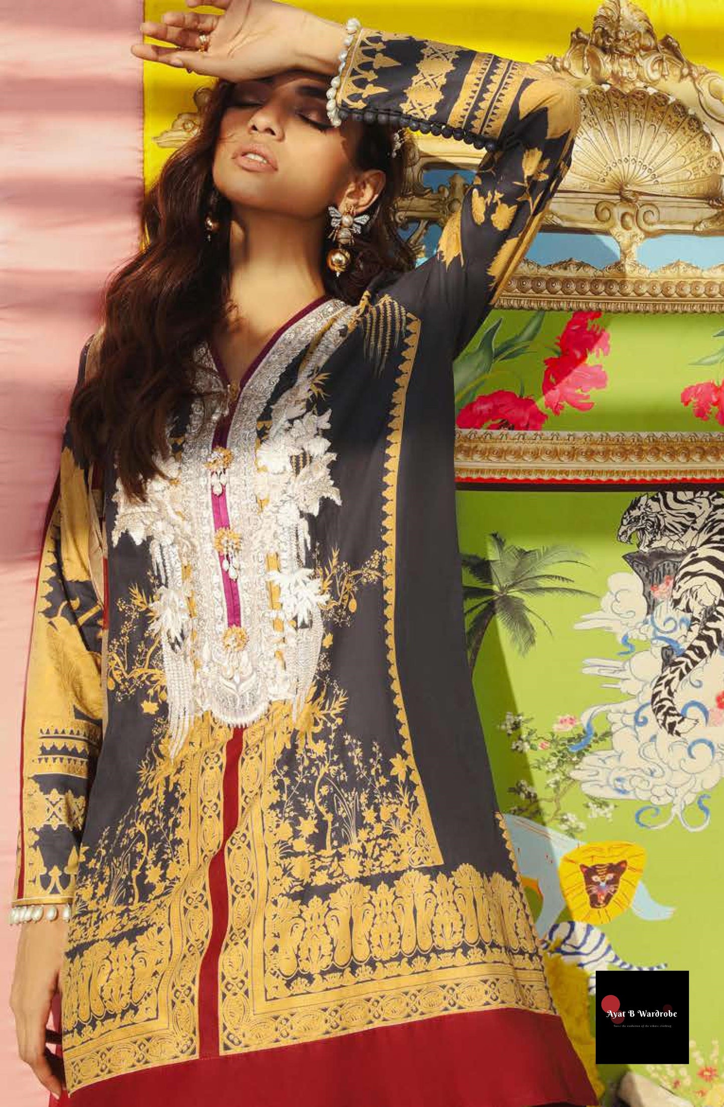 12 B (3 Pcs) | Sana Safinaz | Muzlin Spring/Summer Vol. 1 Collection 2020