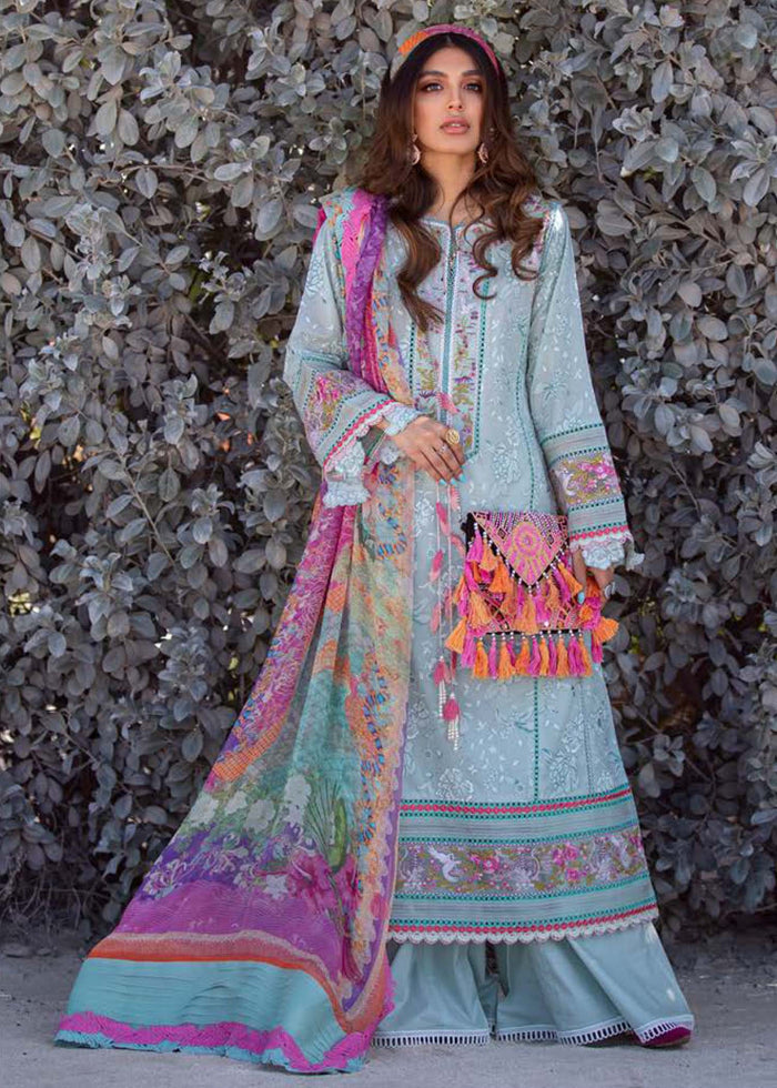 FIJI SEAFOAM - FTA-13 | Farah Talib Aziz | ilo ilo Spring Summer Lawn 2022