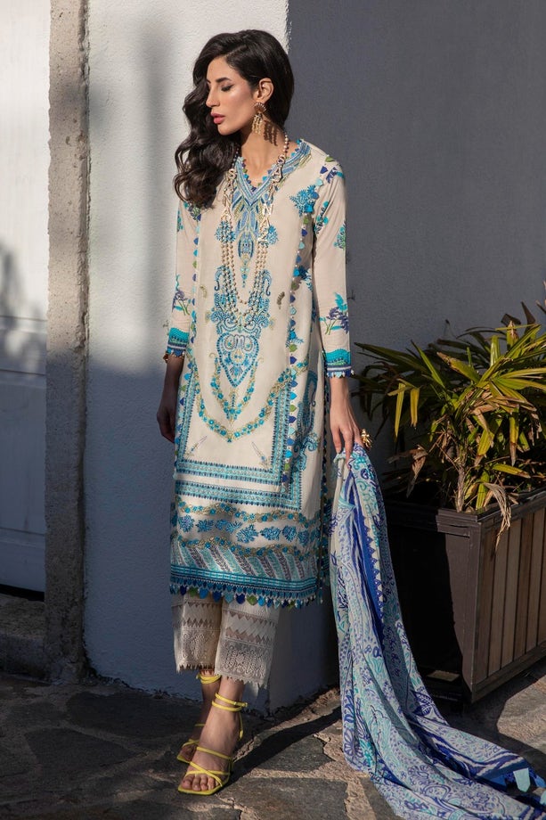 13B | Sana Safinaz | Muzlin Eid Lawn 2022