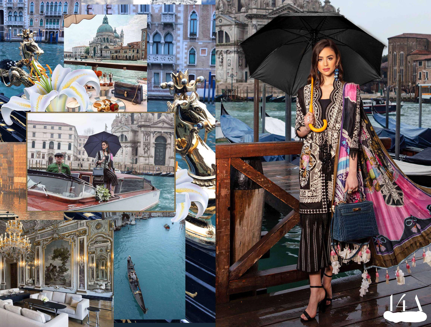 Spagnolo 14-A (3Pc) Sana Safinaz Luxury Lawn