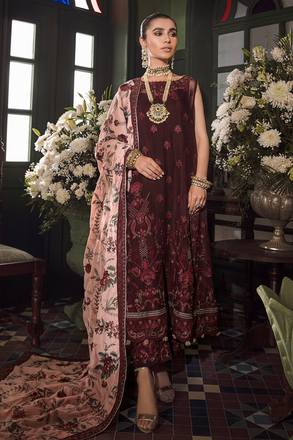 IVC20-07 Nawra (3PC) | Iznik | Mehrak Festive Collection 20