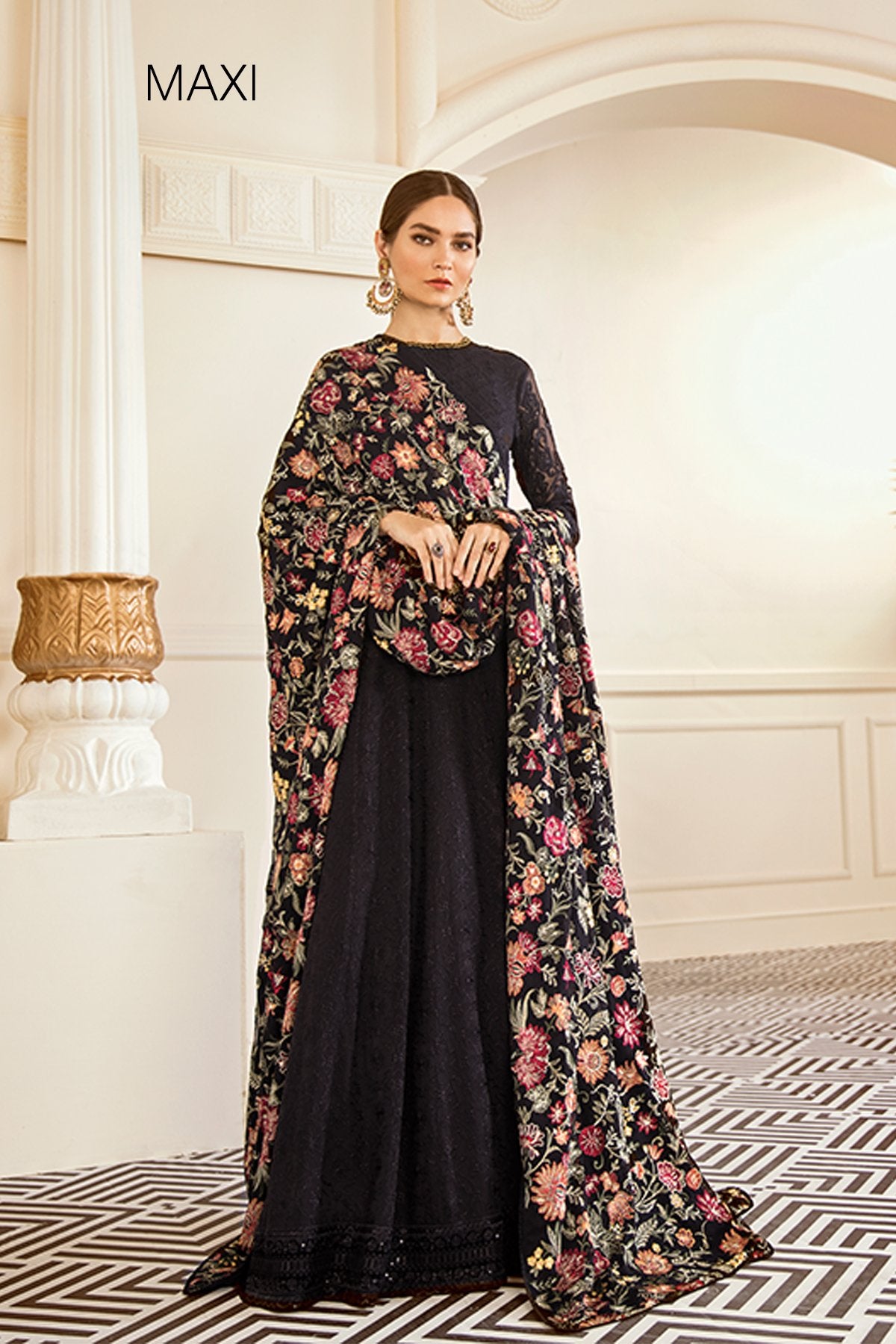 Exotica (Baroque Chantelle Embroidered Chiffon)