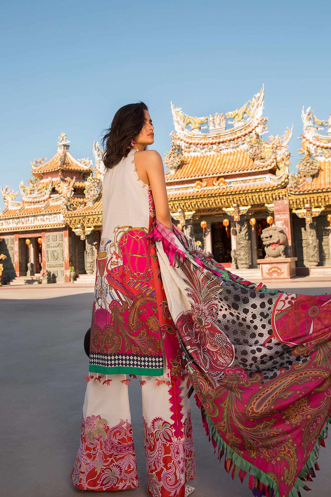 A Paisley Affair - Tangerine (D5-A)