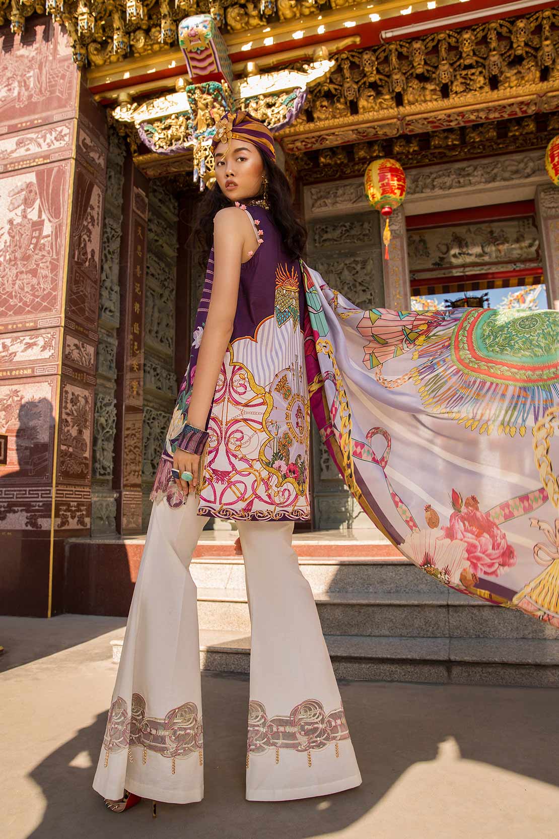 Mandarin Summer - Violet (D2-B)