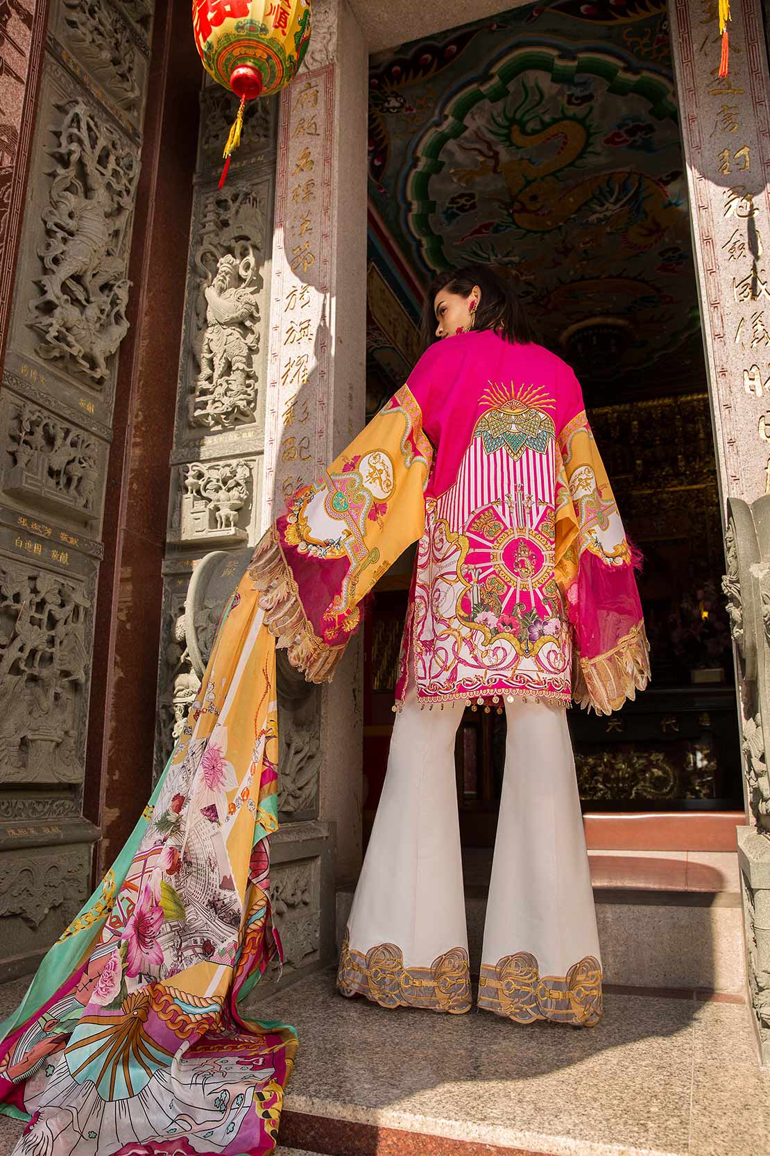 Mandarin Summer - Fuscia (D2-A)