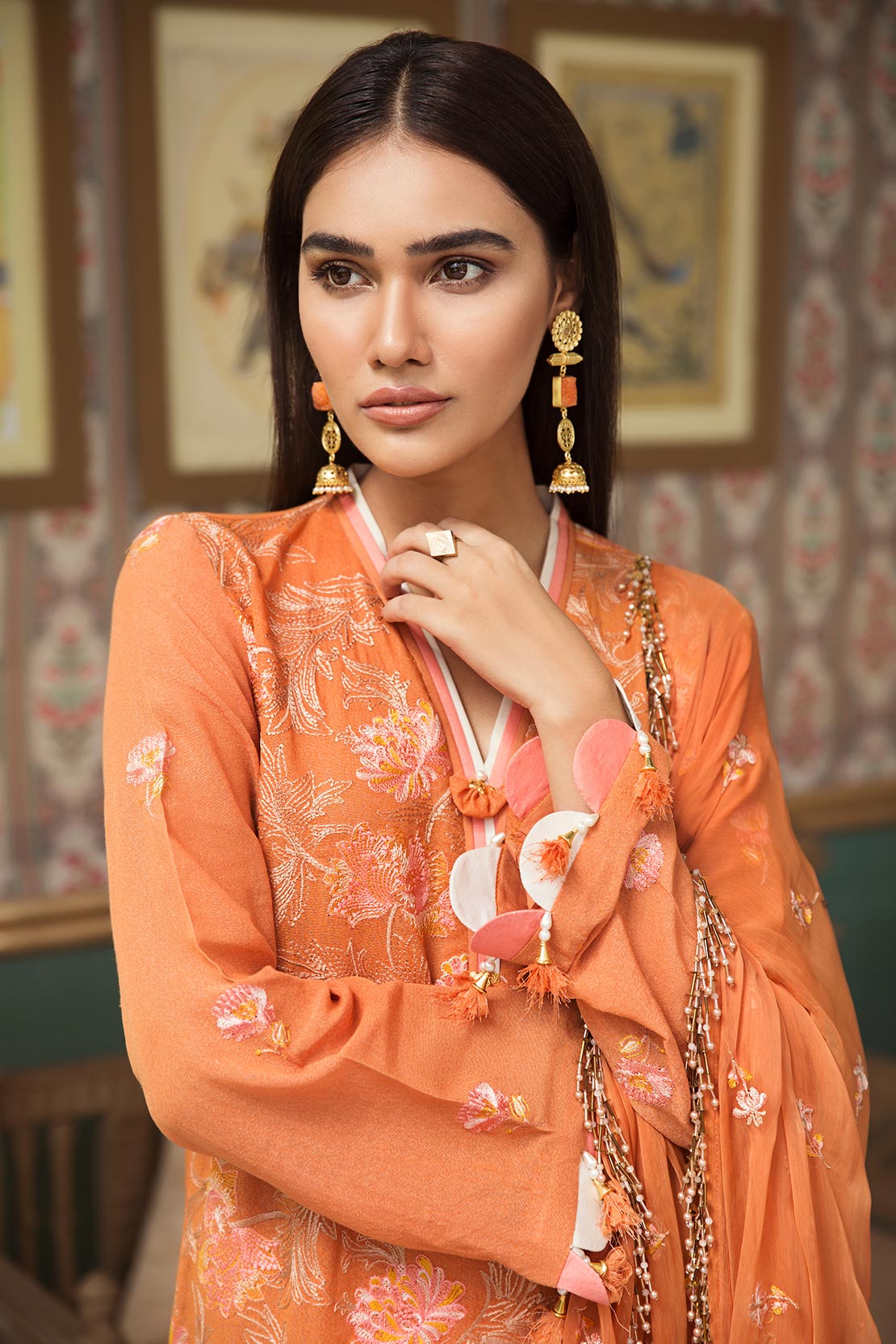 D702-A (Raaya - Embroidered Karandi Edition 2019)