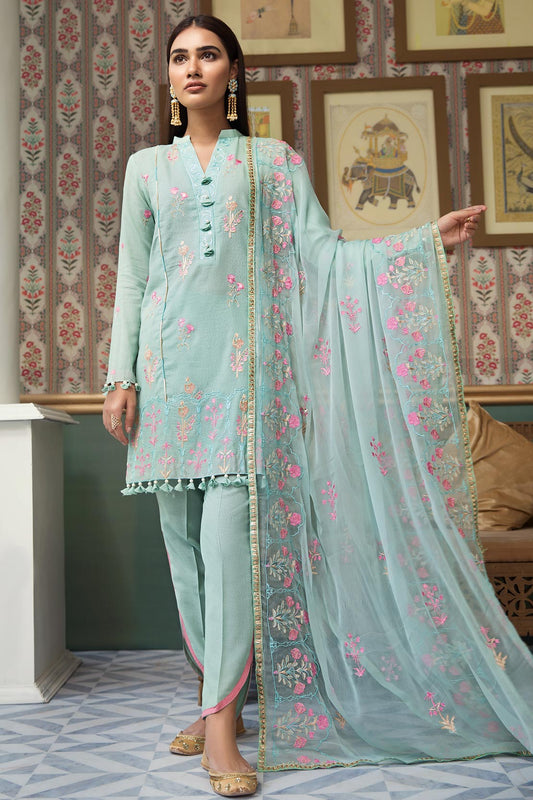 D703-A (Raaya - Embroidered Karandi Edition 2019)
