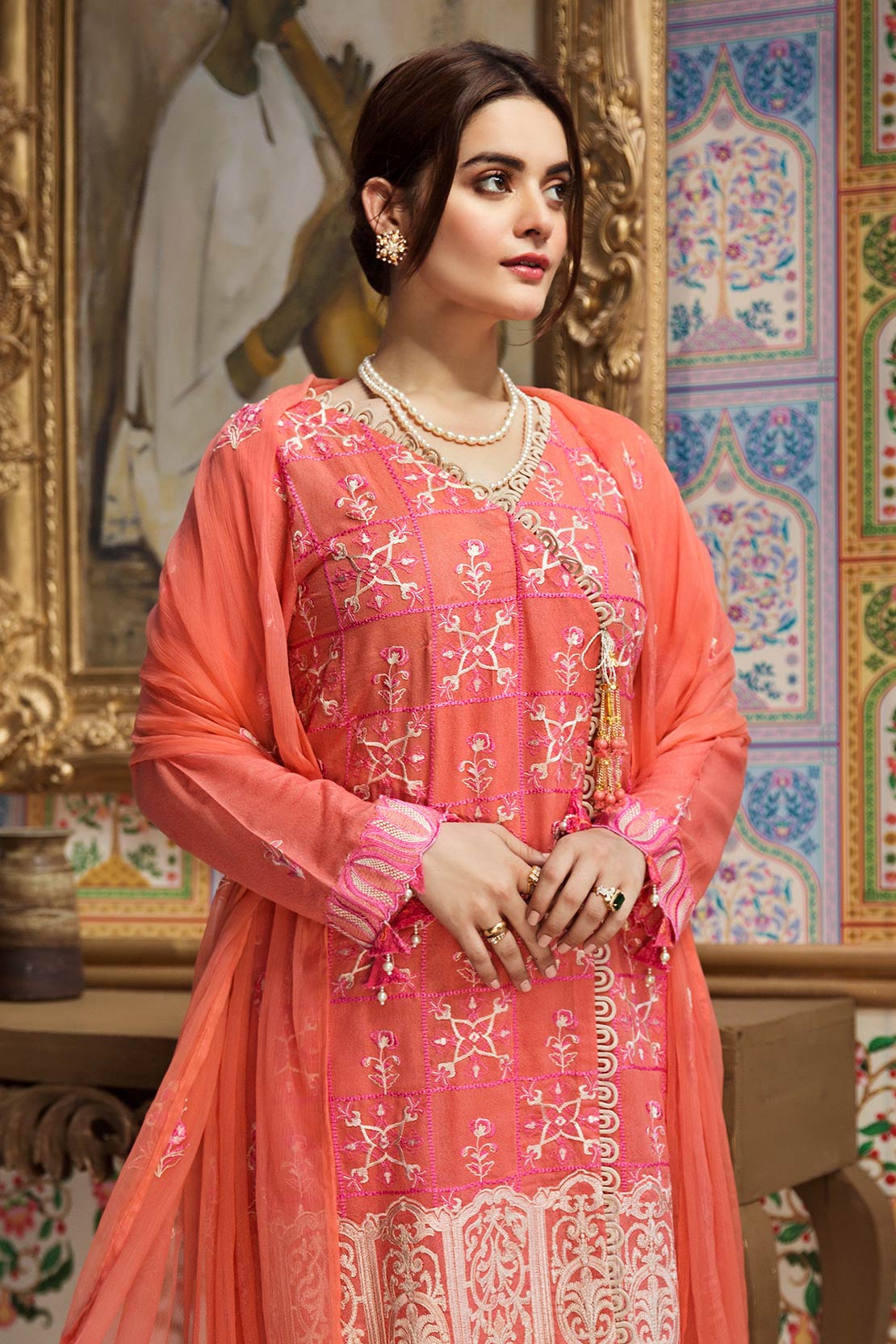 D704-A (Raaya - Embroidered Karandi Edition 2019)