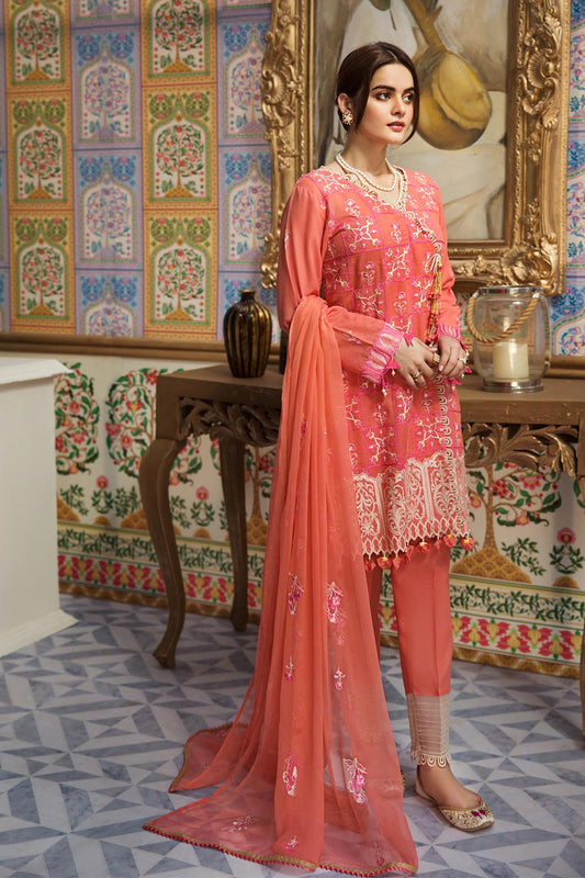 D704-A (Raaya - Embroidered Karandi Edition 2019)