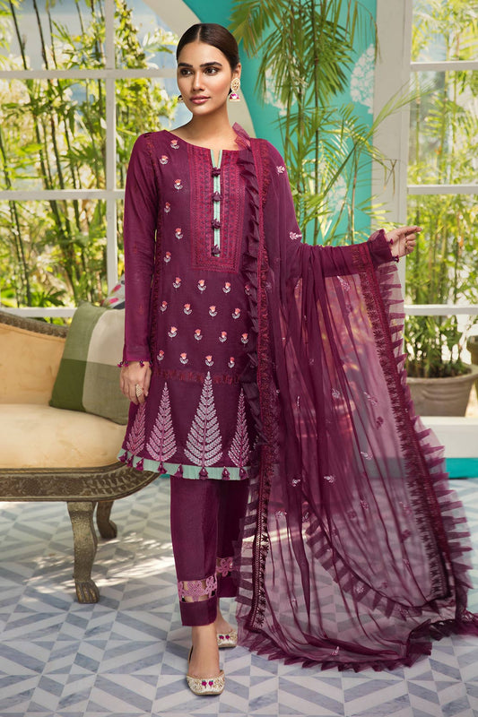 D705-B (Raaya - Embroidered Karandi Edition 2019)